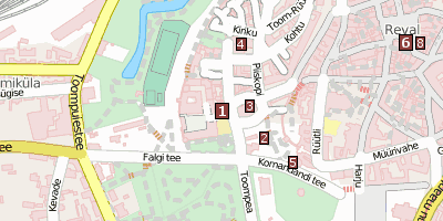 Domberg  Tallinn Stadtplan