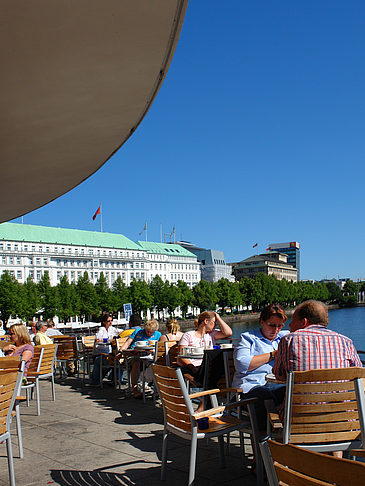 Foto Brunchterrasse auf dem Alster Pavillon - Hamburg