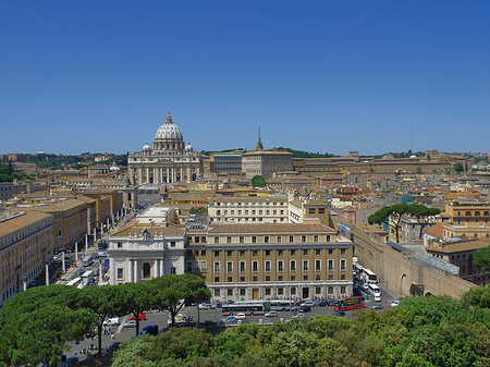 Foto Blick zum Vatikan - Rom