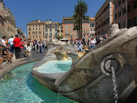 Barcaccia Brunnen Fotos