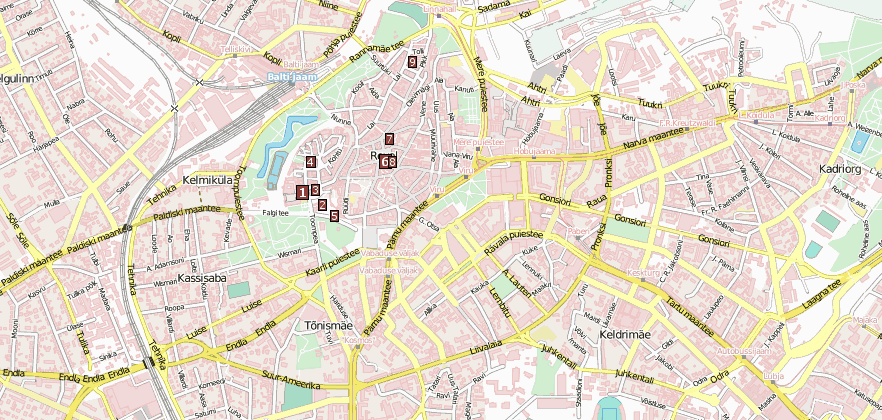 Tallinn Reiseführer mit Sehenswürdigkeiten von Tallinn  hier ansehen
